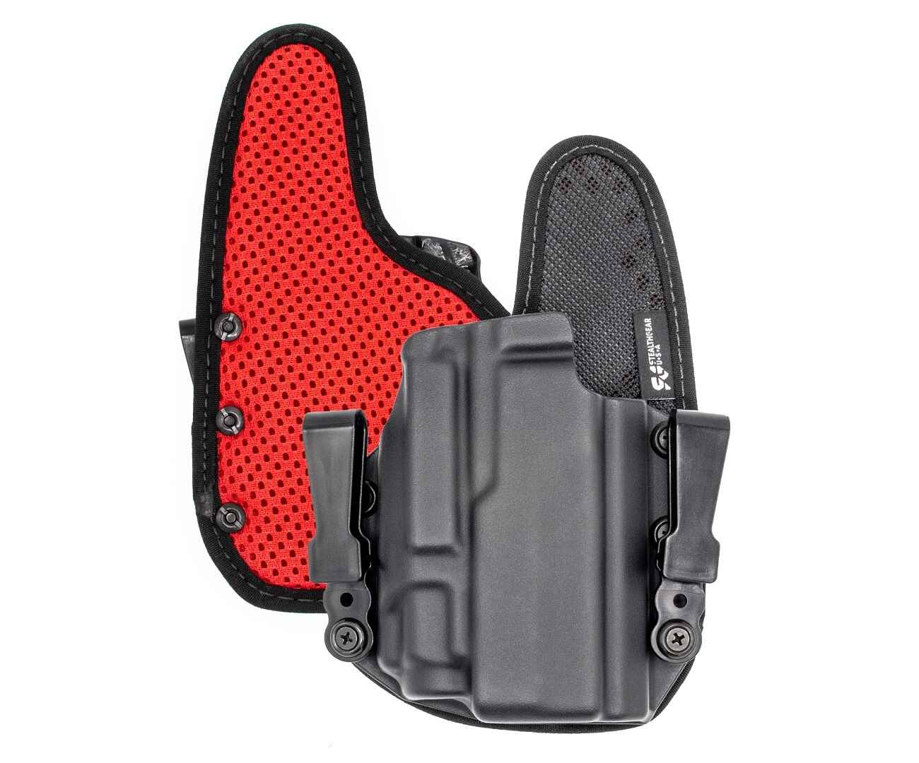 StealthGearUSA-Glock-Predator-with-Light-Ventcore-Appendix-IWB-Holster-Front-and-Back1300