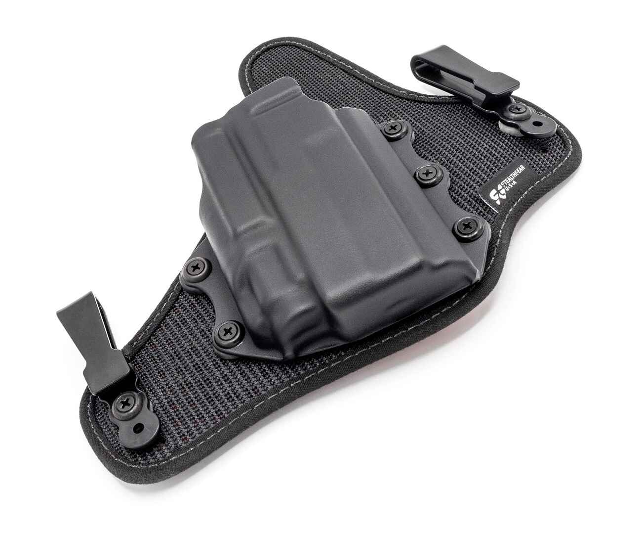 StealthGearUSA-Glock-Predator-with-Light-Ventcore-IWB-Standard-Holster-Three-Quarter-Shot1300